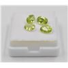 Image 2 : #251-NATURAL PERIDOT 3.10CT & CHALCEDONY 7.99CT
