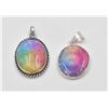 Image 1 : #225-NATURAL RAINBOW SOLAR QUARTZ PENDANT