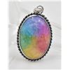 Image 2 : #225-NATURAL RAINBOW SOLAR QUARTZ PENDANT