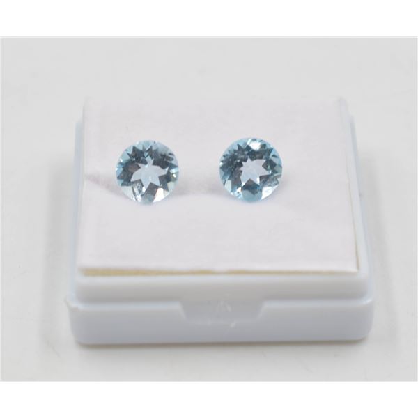 #87-NATURAL SKY BLUE TOPAZ GEMSTONES 6.12 CT