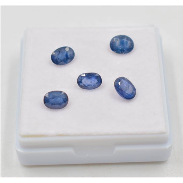 #78-NATURAL BLUE SAPPHIRE GEMSTONES 5.45 CT
