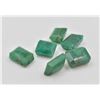 Image 1 : #25-NATURAL GREEN EMERALD GEMSTONES 44.80CT
