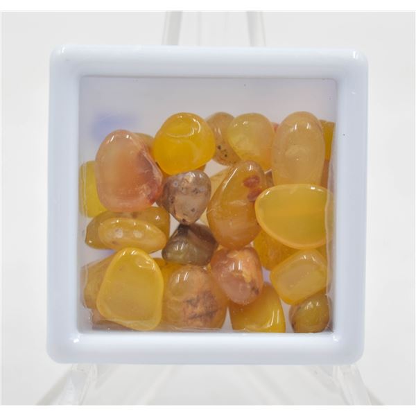 #76-NATURAL  YELLOW AGATE  ROUGHT 91.60CT