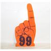 Image 1 : VINTAGE OILERS "GRETZKY #99" FOAM FINGER