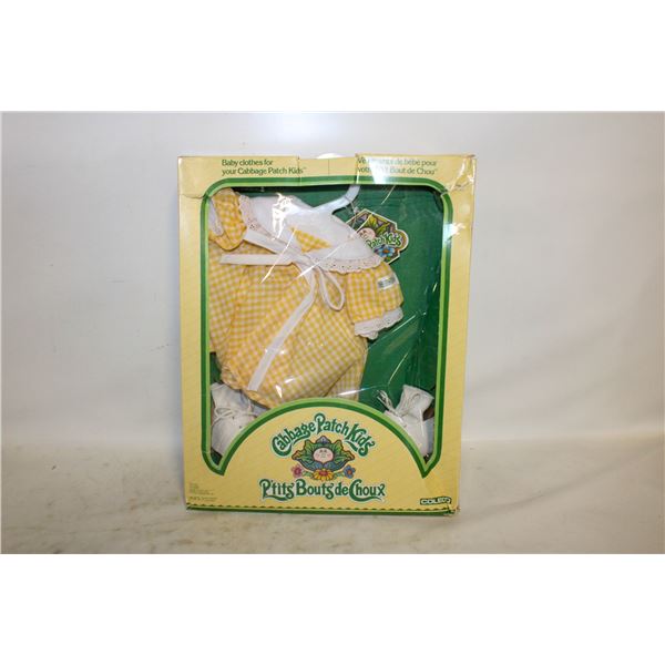 1983 CABBAGE PATCH KIDS GINGHAM DRESS W/SHOES