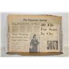 Image 1 : 1964 "THE EDMONTON JOURNAL" COMPLETE NEWSPAPER