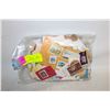 Image 1 : VINTAGE STAMPS- BAG LOT ASSORTED
