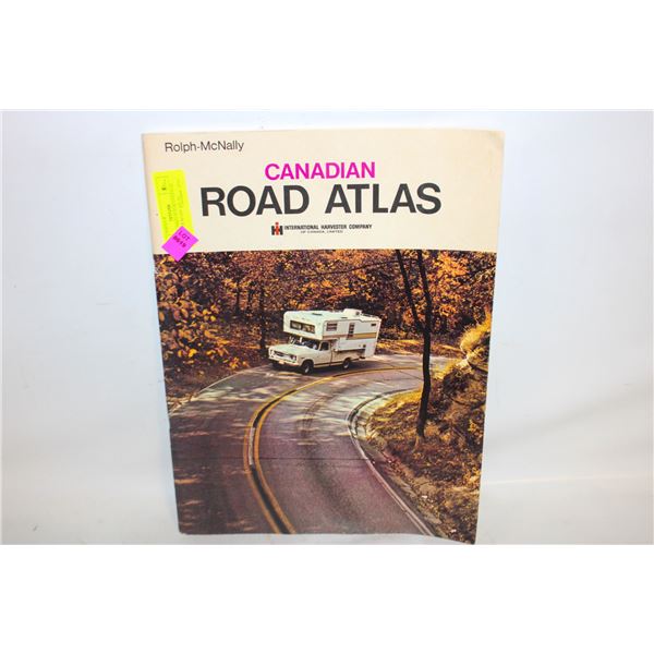 VINTAGE 1960'S INTERNATIONAL HARVESTER ROAD ATLAS