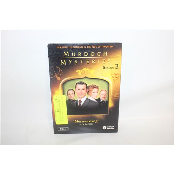 MURDOCH MYSTERIES COMPLETE SEASON THREE