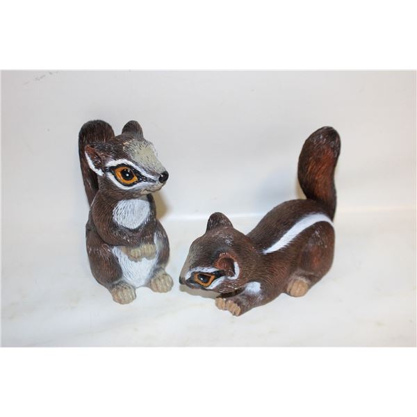 VINTAGE ARTLINE SMALL GARDEN ANIMALS- SQUIRREL