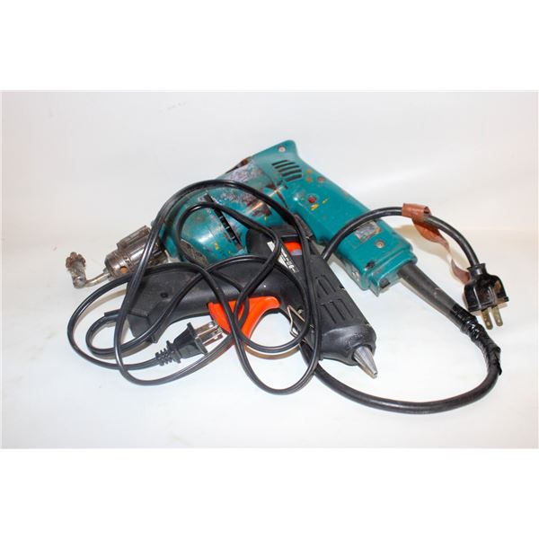 GLUE GUN & DRILL