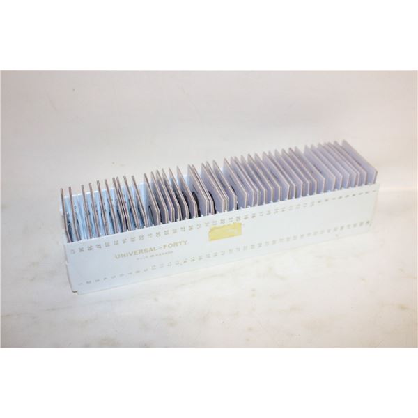 BRITISH PENCE COINS IN 2X2 PROTECTORS