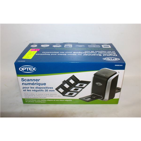 OPTEX DIGITAL SCANNER - SLIDES & NEGATIVES