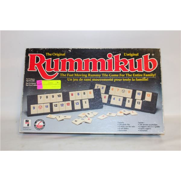 VINTAGE RUMMIKUB RUMMY TILE GAME