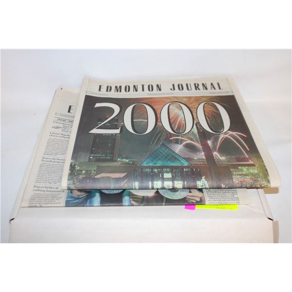 2000 EDMONTON JOURNAL MILLENIUM SOUVENIR NEW