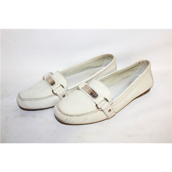 COACH DESIGNER WOMEN'S LEATHER MULE SLIP ON SHOE