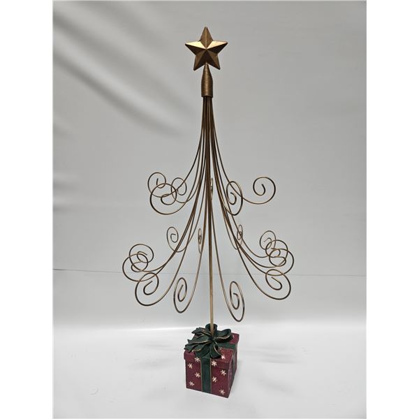 METAL CARD HOLDER TREE- NEW IN BOX