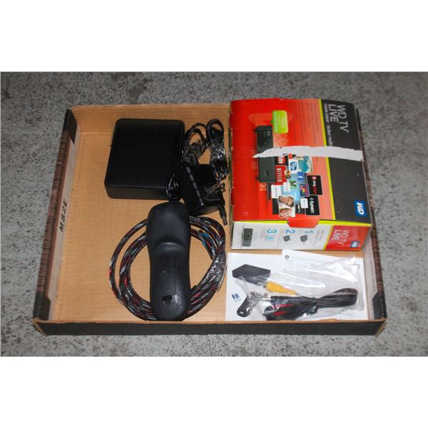 WD TV LIVE MEDIA PLAYER IN BOX WITH REMOTE