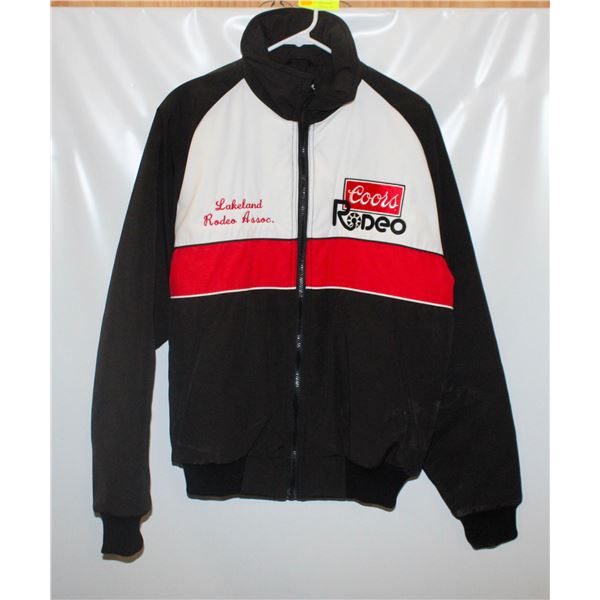 VINTAGE COORS RODEO JACKET MEDIUM