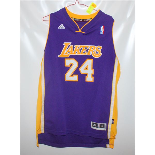 ADIDAS NBA LAKERS #24 BRYANT YOUTH XL