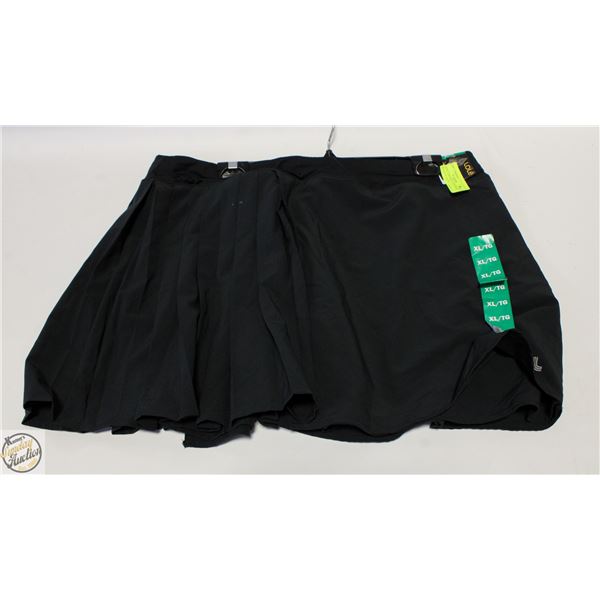 NEW LADIES SIZE XL LOLE SKORT BLACK IN COLOUR