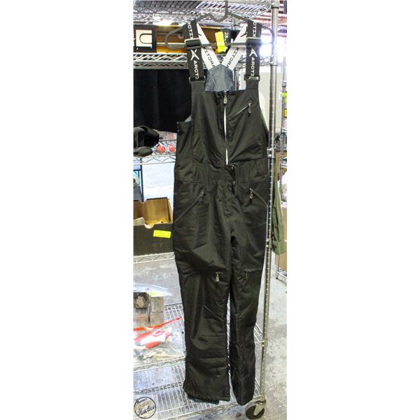 BLACK ARCTIX LADIES SIZE M (8-10) BIB SNOW PANTS