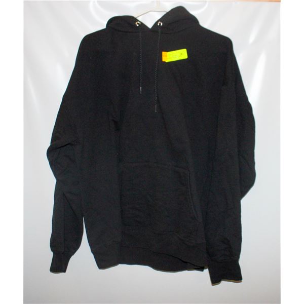 HANES BLACK LARGE HOODIE
