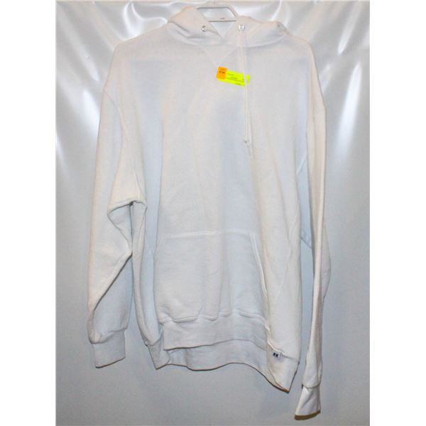 RUSSELL BRAND WHITE XL HOODIE