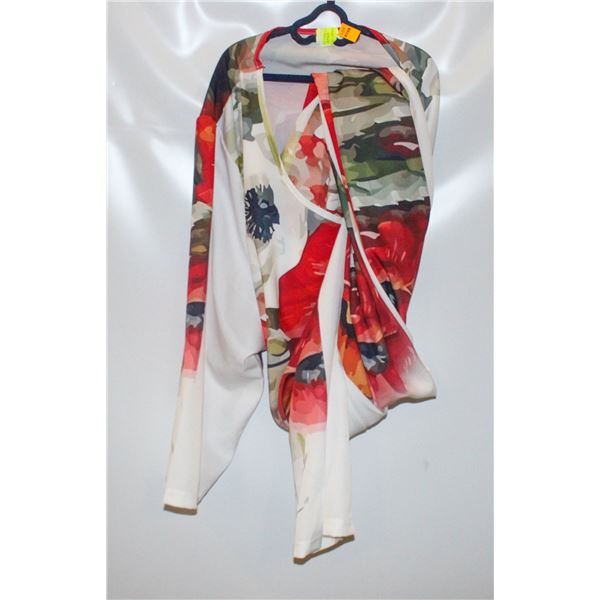 NEW FLORAL PRINT PLUS SIZE 5X LADIES DRESS