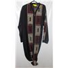Image 1 : MENS 4XL BLACK CAFTAN/ABAYA WITH