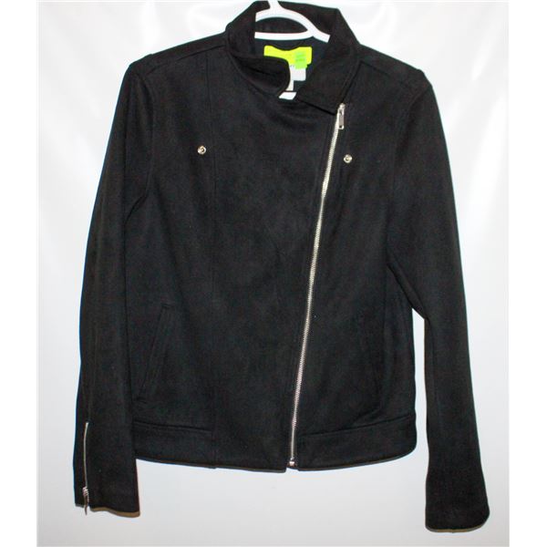 OLD NAVY SUED ZIP-UP JACKET