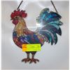 Image 1 : NEW 2D ROOSTER SUN CATCHER ART WALL