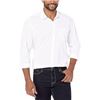Image 1 : NEW AMAZON ESSENTIALS MEDIUM WHITE DRESS SHIRT