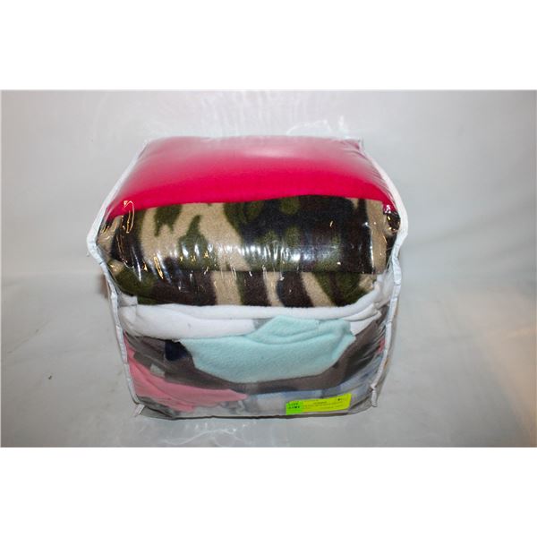 5 POUNDS POLAR FLEECE PIECES FOR SEWING