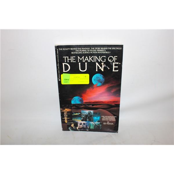 1984 THE MAKING OF DUNE TRADE PAPER BOOK