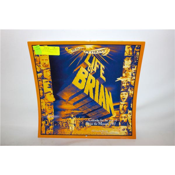 VINTAGE CALENDAR- 1997 MONTY PYTHON LIFE OF BRIAN