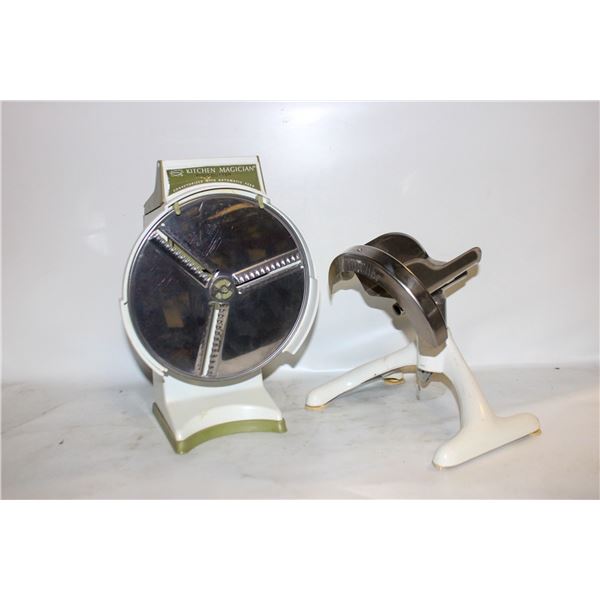 VINTAGE KITCHEN MAGICIAN FOOD CUTTER