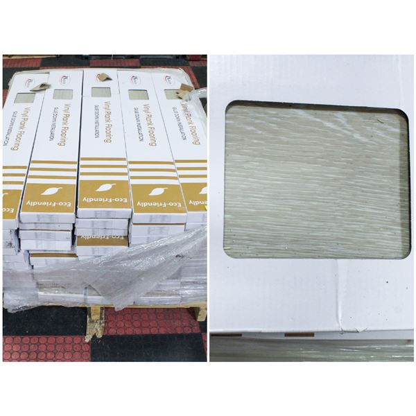 FEATURED: PALLETS OF GLUE DOWN VINYL FLOORING