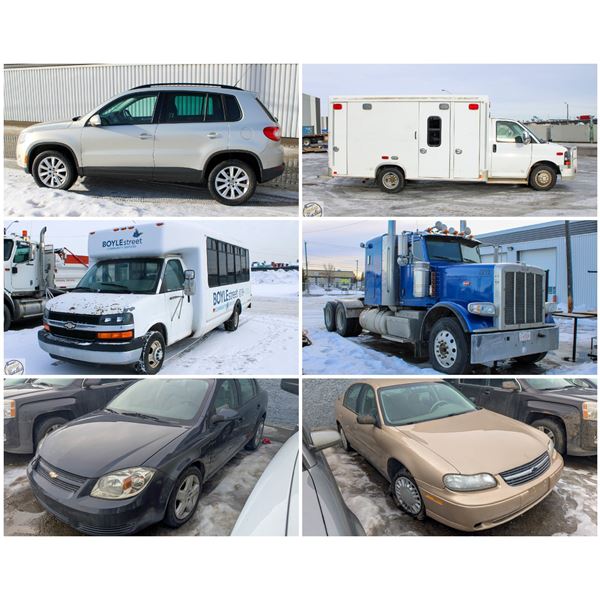 FEATURED: TRACTORS, TRUCKS, SEDANS AND SUVS