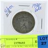 Image 1 : 1938 WW2 SILVER 1G COIN NETHERLANDS