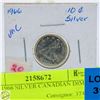 Image 1 : UNC 1966 SILVER CANADIAN DIME