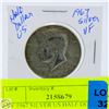 Image 1 : 1967 SILVER US HALF DOLLAR