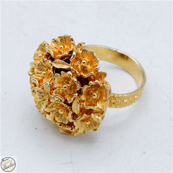 VINTAGE VANDA RING SIGNED