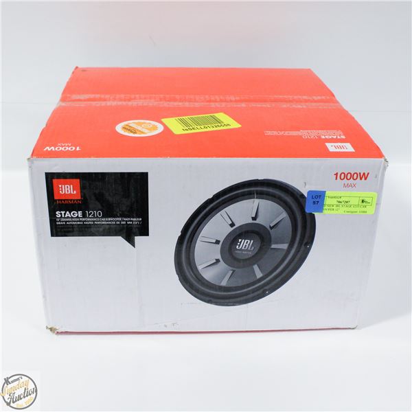 BRAND NEW JBL STAGE 1210 CAR SUBWOOFER 12"