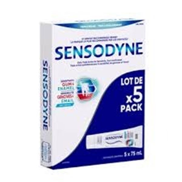 5 X 75ML SENSODYNE TOOTHPASTE