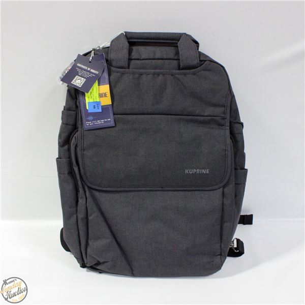 NEW KUPRINE 15.6" SLIM LAPTOP BACKPACK BAG