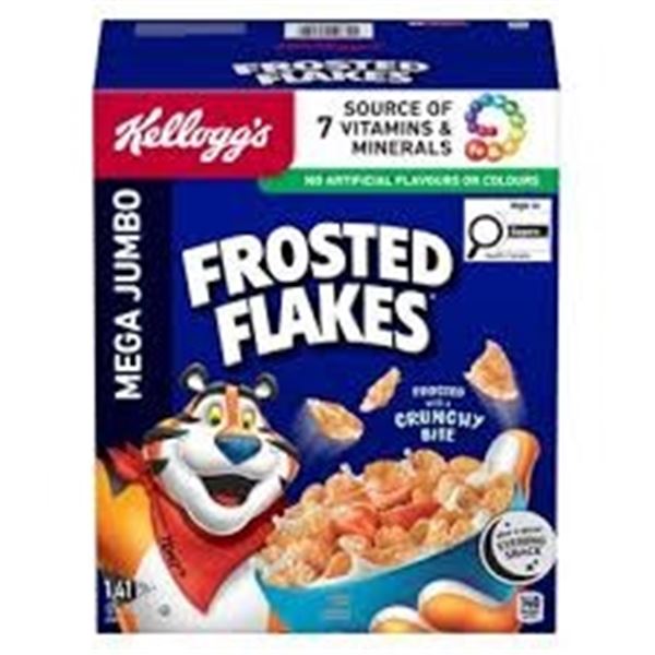 NEW W BOX 1.41KG KELLOGGS FROSTED FLAKES