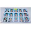 Image 1 : 1984-85 UNCUT SHEET SIGNATURES 4 WAYNE GRETZKYS