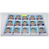 Image 1 : 1985-86 UNCUT SHEET SIGNATURES WAYNE GRETZKY