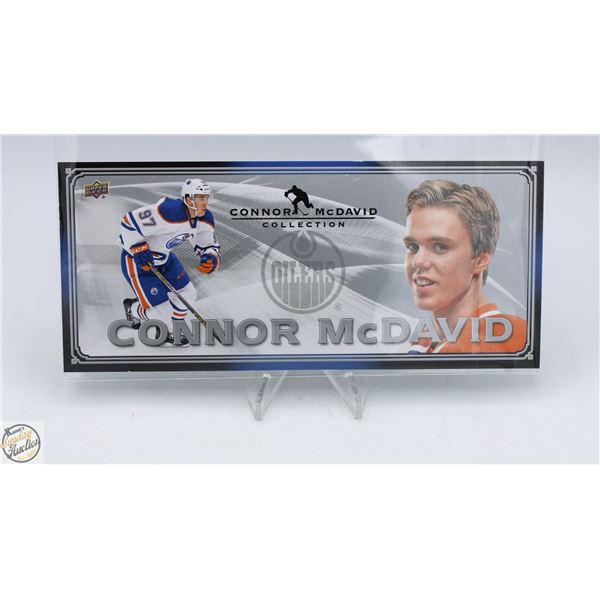 CONNOR MCDAVID ROOKIE LARGE CARD